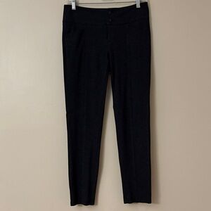 CAbi Charcoal Button-Detail Pants